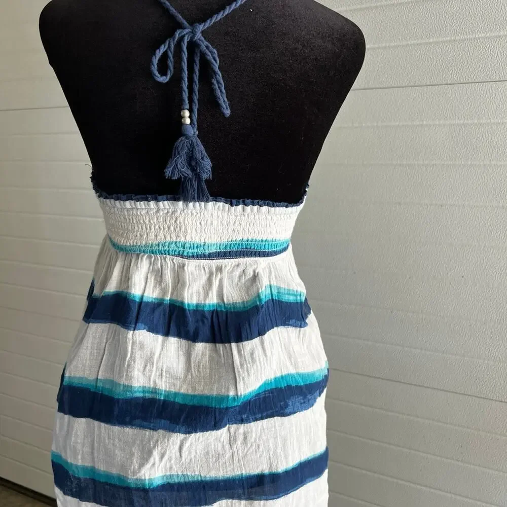 Gilly Hicks cami stripe halter style top, women's size M